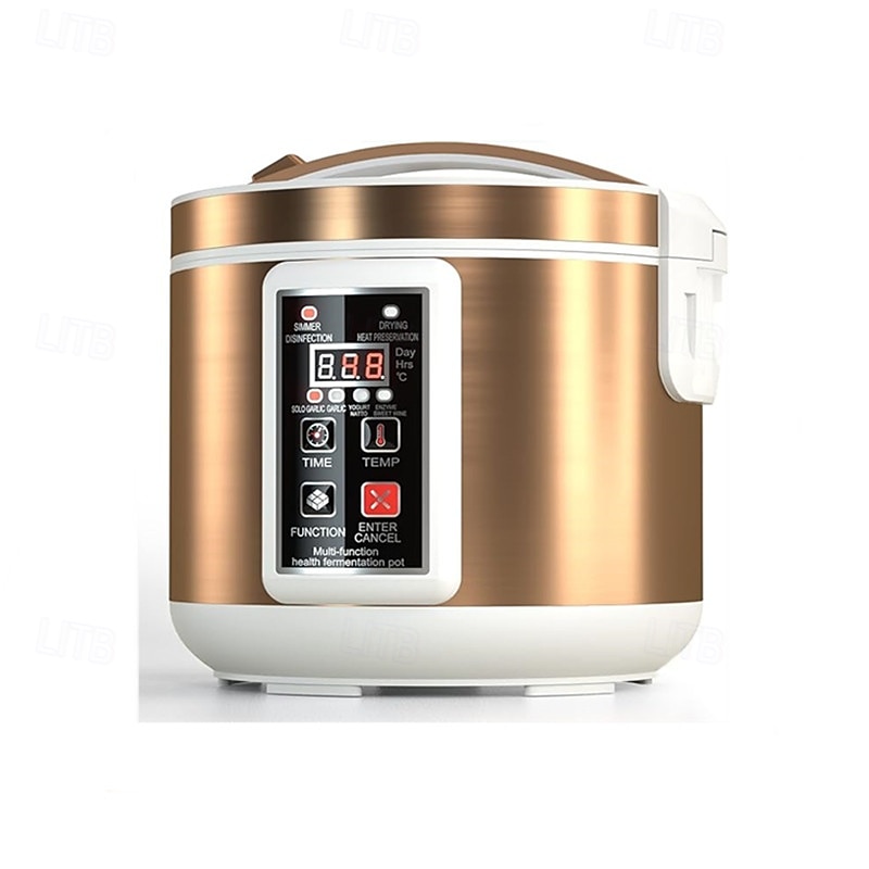 6 literes fekete fokhagyma erjesztő automata fokhagyma erjesztő joghurtgép hőmérséklet-szabályozással 2026 - ₩532432 –P1