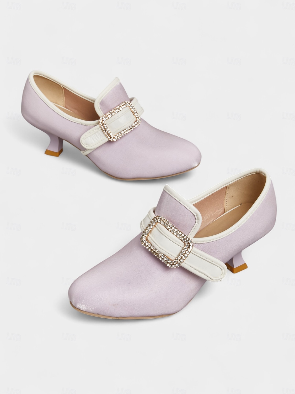 naisten 1920-luvun vintage-viktoriaaniset solkikorkokengät - edvardiaaniset satiinikengät kissanpentukorolla lolita-, rokokoo- ja gatsby-juhliin tai cosplay-asuihin 2025 - $54.99 –P6