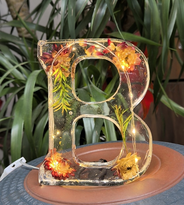 1 шт. светодиодный ночник 11,5 см с 26 буквами, теплый свет в виде сухого цветка, настольное украшение, декоративный светильник, светильник для украшения Рождества, Хэллоуина, свадьбы, дня рождения, вечеринки 2025 - $12.99 –P4