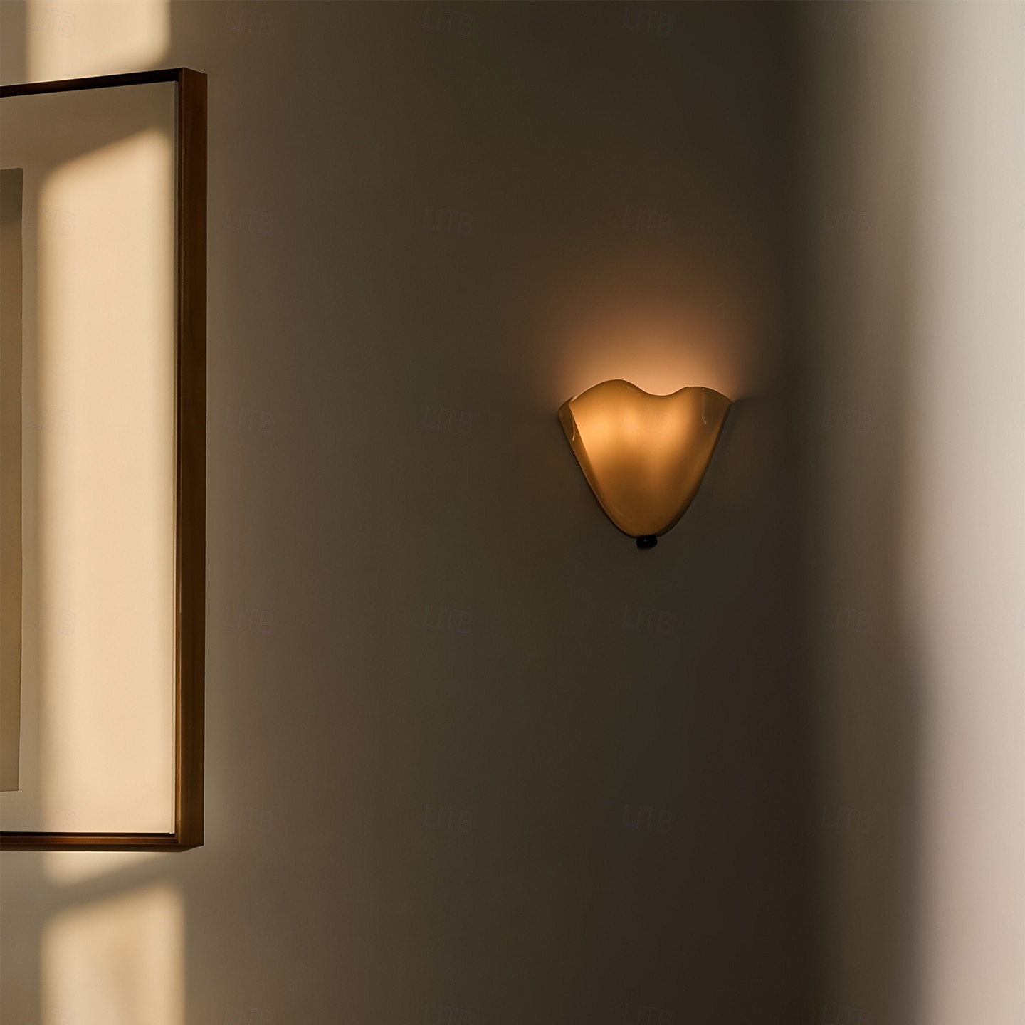 Flower Wall Lamp French Retro Wabi-Sabi Style Stained Glass Art Living Room Bedside Lamp Wall Lamp E14*2 110-240V 2026 - $232.29 –P3