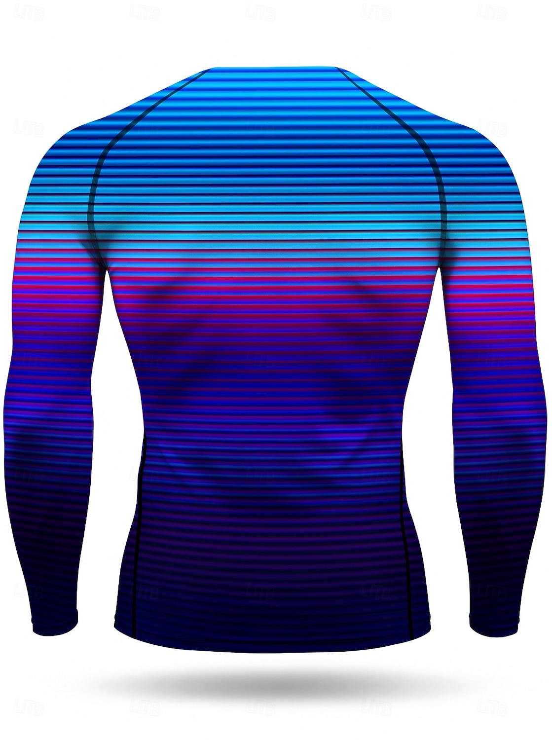 Муж. Футболка для бега Спортивная рубашка Фитнес-рубашка Рубашка тренировки Беговой верх Длинный рукав Футболка Футболка Лето Весна Осень Зима Геометрический принт UPF 50 Устойчивость к УФ УПФ 50 2026 - $20.99 –P2