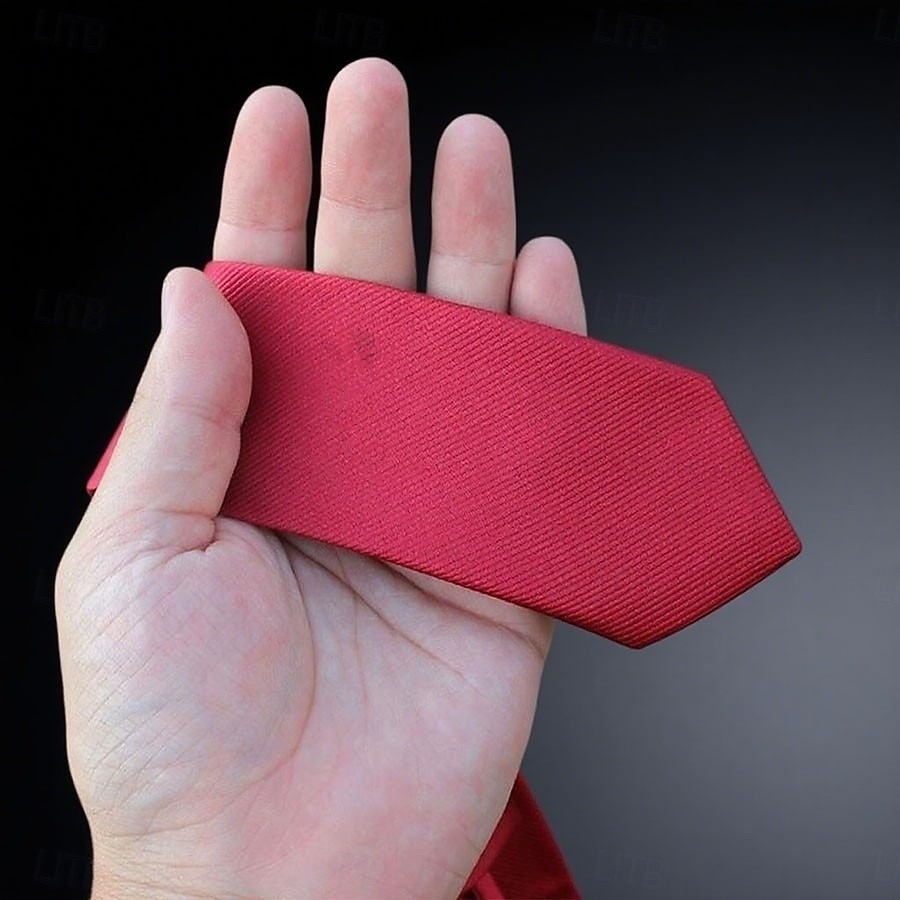 Herren Krawatten Klassisch Einfarbig Formeller Abend Date Party & Abend 2025 - $6.49 –P2