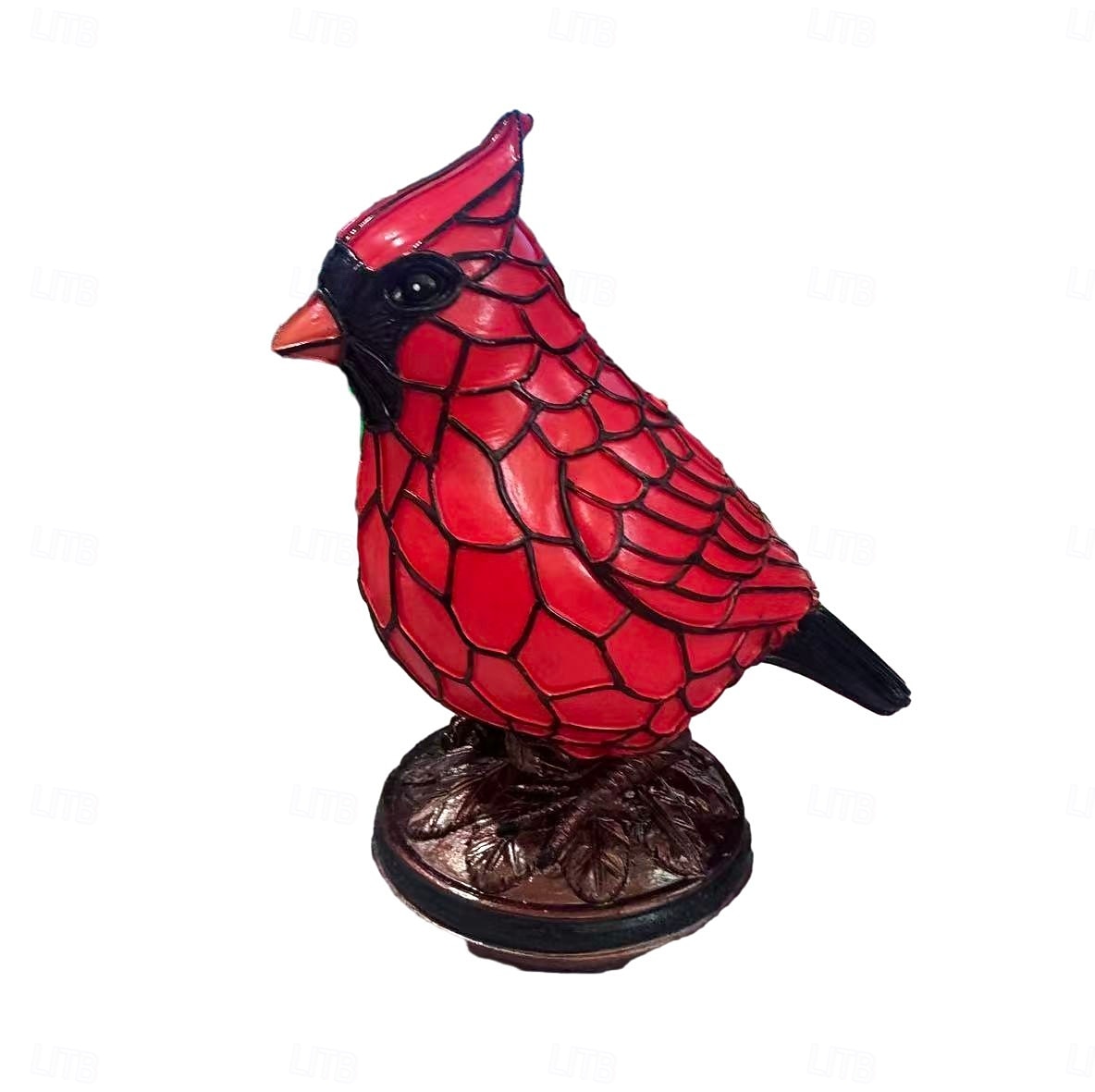 Lampă de noapte Cardinalis cu pasăre, rășină, lumină de noapte Cardinalis, decorațiuni de Crăciun, ornament de birou cu pasăre roșie, pentru noptieră, living, dormitor, decorare de casă 2026 - $29.99 –P10