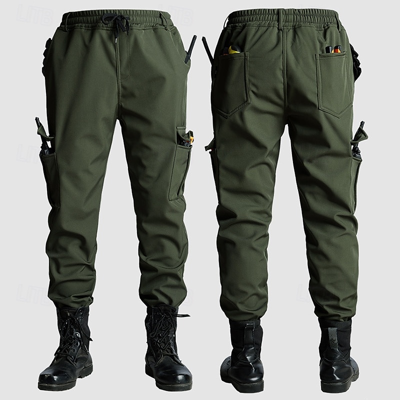 Per uomo Giacca da escursionismo Giacca in Pile Giacca imbottita Set termico Inverno All'aperto Calore Termico Antivento Top Nero Verde Grigio del 2025 a $52.99 –P10