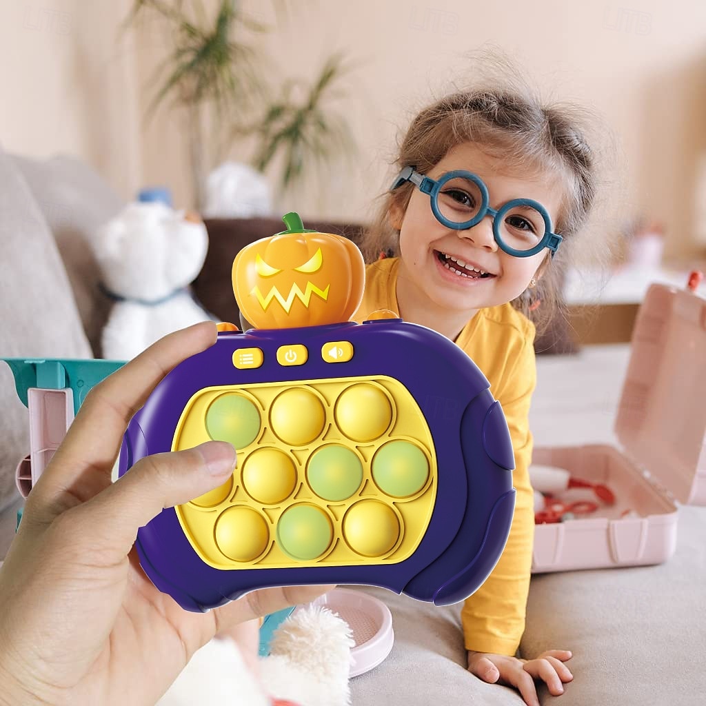 משחק פופ ליל כל הקדושים צעצועי פידג'ט לילדים ולמבוגרים דחיפה מהירה פאזל פופ מואר צעצוע פידג'ט 8-12 דחיפה מהירה בועות צעצועים חושיים לילדים בגילאי 3-12 2025 - $35.99 –P5