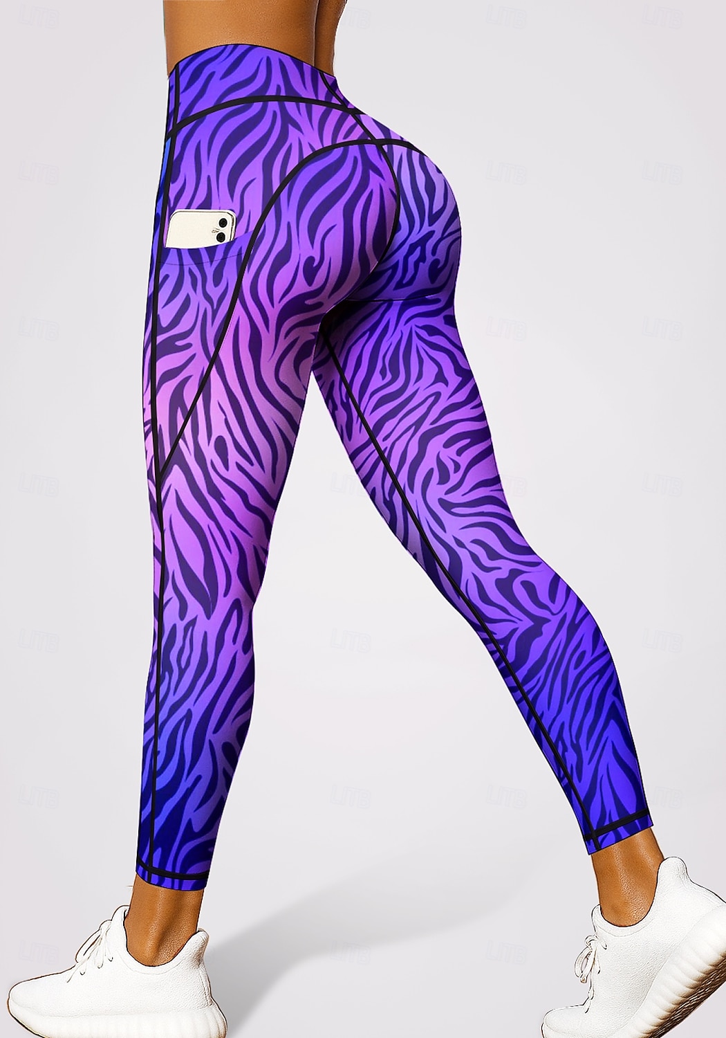 Per donna leggings da pilates Pantaloni fitness Leggings da palestra Tasche Bollo Tasche Laterali Pilates Palestra Allenamento in Palestra Pantaloni Collant Leggings Gradiente di Colore Leopardato del 2026 a $20.99 –P4