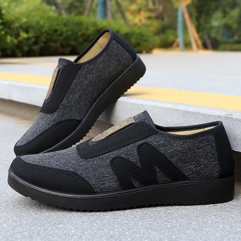Men's Brown Casual Slip-On Walking Shoes – Lightweight Breathable Comfort Loafers for Outdoor Strolls, Daily Wear and Travel 2025 - $24.99 –P9