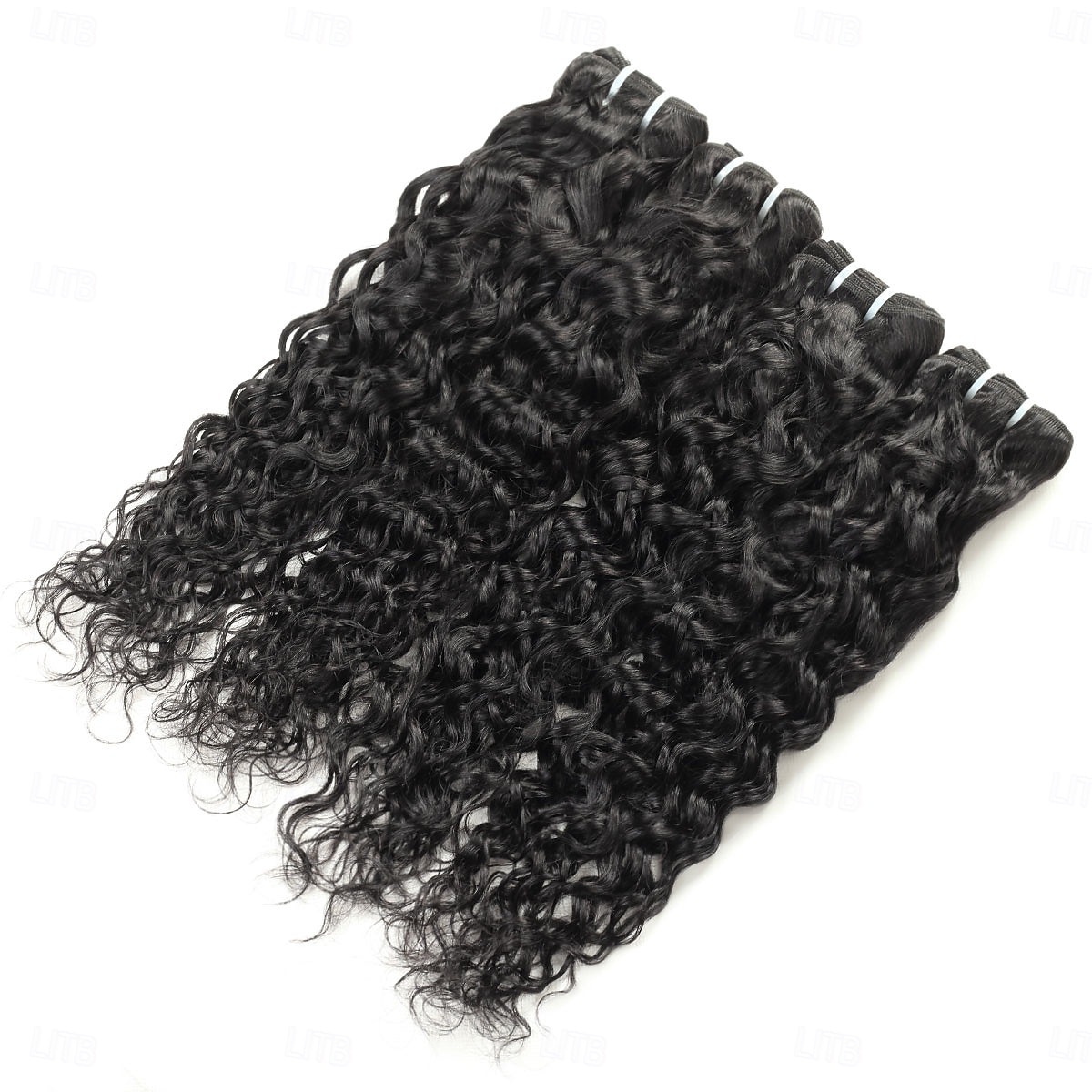 Pacotes de cabelo humano ondulado de 10 a 30 polegadas, 4 pacotes de extensões de cabelo humano brasileiro preto natural para mulheres de 2026 por $196.99 –P1
