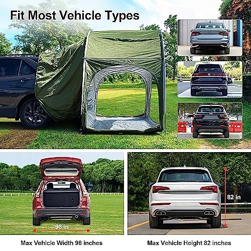 corturi pentru vehicule din spate corturi mari de camping corturi de plajă corturi robuste corturi rezistente la UV corturi impermeabile 2026 - $275.79 –P2