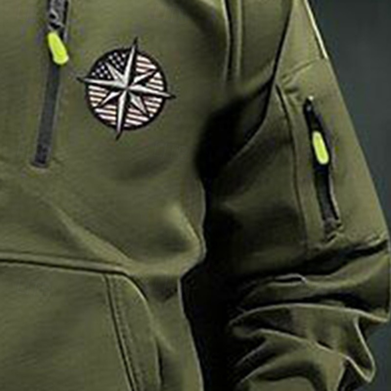 Per uomo Felpa con cappuccio Felpa con cappuccio e zip corta Felpa con cappuccio tattica Nero Verde militare Borgogna Blu marino Blu Reale Con Cappuccio Semplice Cerniera Sport & Outdoor Casuale del 2025 a $23.99 –P10