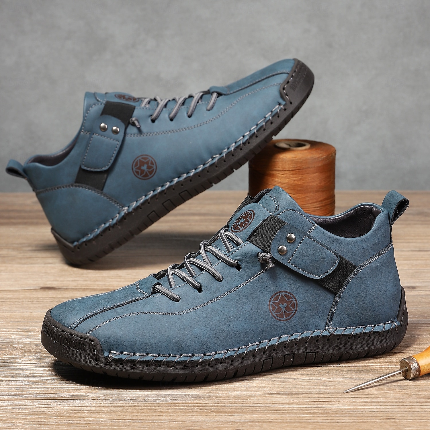 stivali casual da uomo con lacci – mocassini da guida retrò fatti a mano con suola comoda per le uscite del fine settimana e lo stile rilassato di tutti i giorni del 2026 a $46.99 –P10