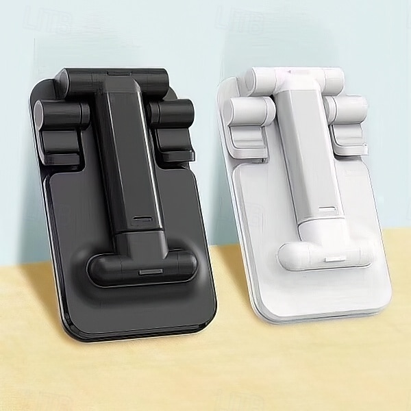 Foldable Desktop Phone Tablet Stand Mobile Desk Holder Creative Adjustable Metal Folding Bracket Multifunctional Lazy Mount For Live Streaming Shooting Office Home Accessories 2025 - $6.49 –P2