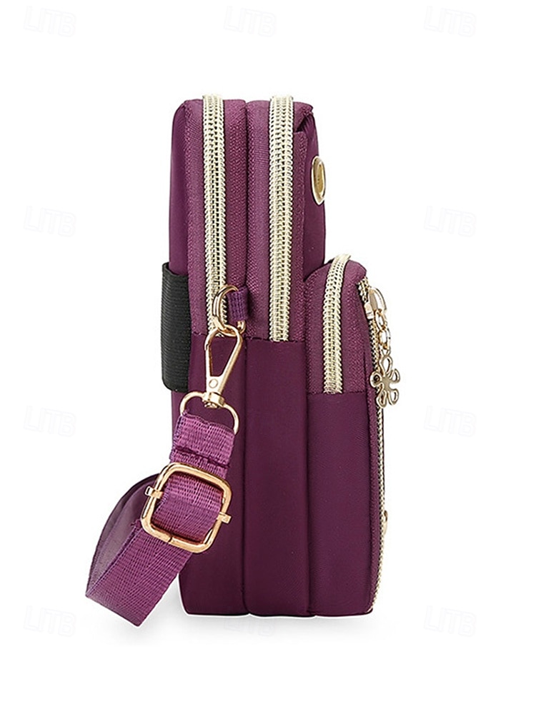 Sac à bandoulière imperméable pour femme avec design multi-poches, sac à main de voyage en nylon léger pour l'extérieur, le sport et l'utilisation quotidienne de 2026 ? $14.99 –P5