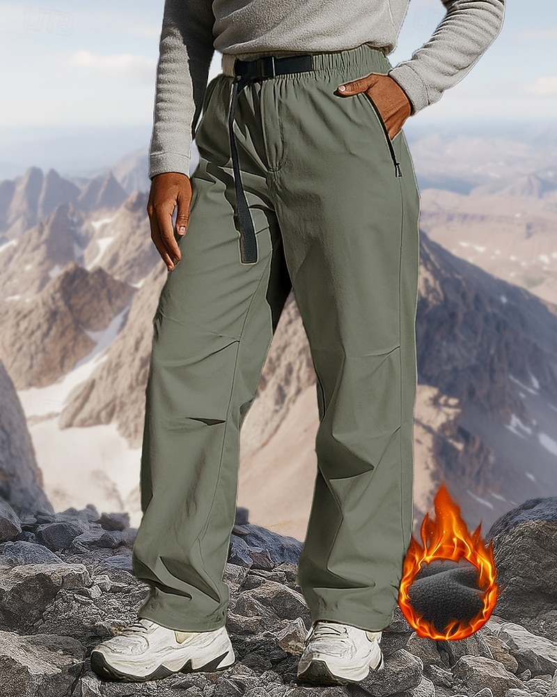 Муж. Брюки карго Штаны для туризма и прогулок Зимнее пальто походные брюки Зима Осень На открытом воздухе Стандартный Сохраняет тепло Флисовая подкладка Водонепроницаемость С защитой от ветра Брюки 2026 - $62.99 –P7