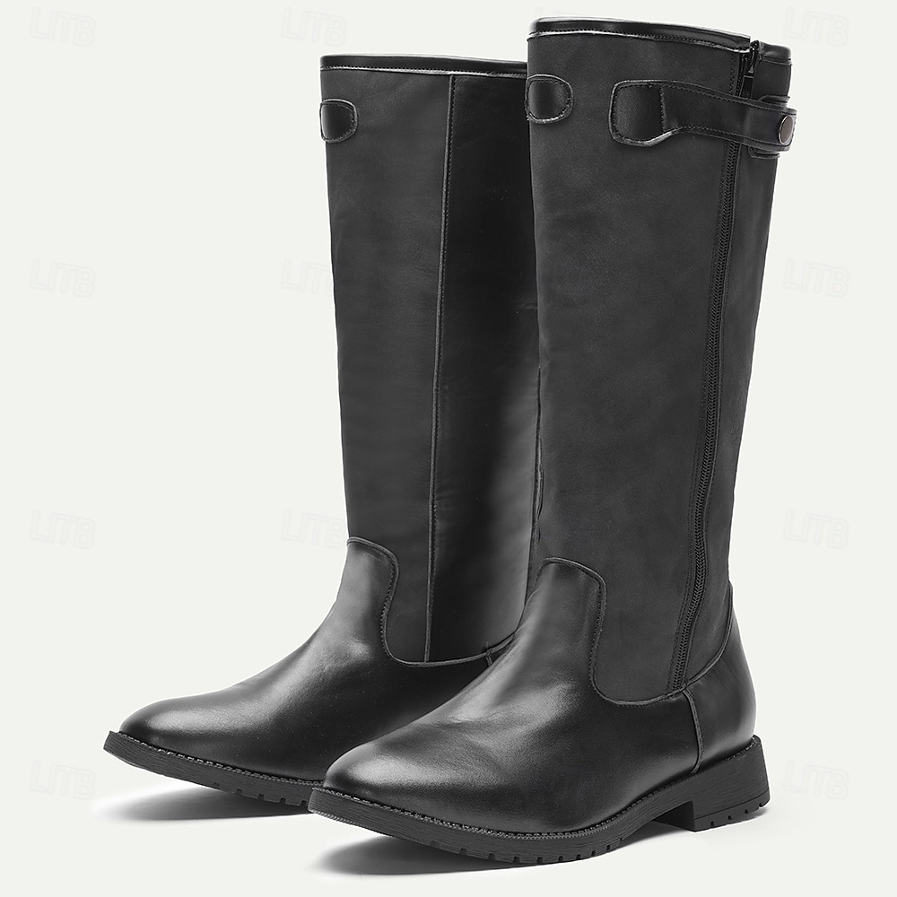 Per uomo Stivali Stivali Chukka Retrò Camminata Vintage Casual Britannico All'aperto Pelle PU Confortevole Antiscivolo Caldo Stivali alti Mocassino Nero / Rosso Marrone scuro Nero Autunno Inverno del 2026 a $64.99 –P1