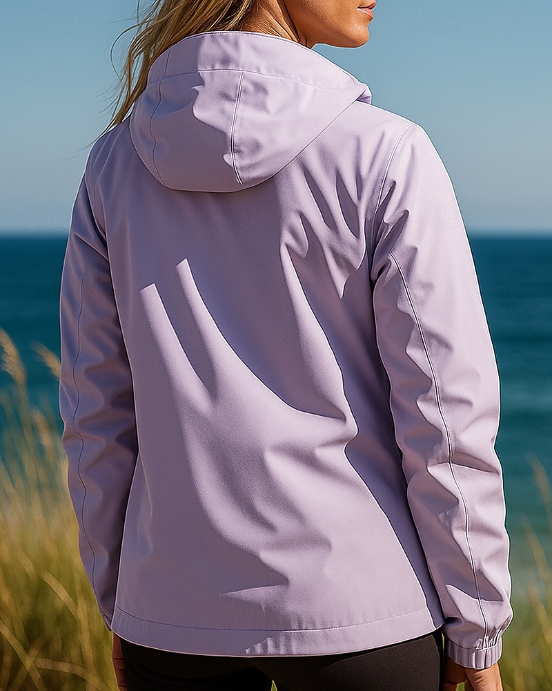 Per donna Giacca a Vento Giacca softshell Giacca da escursionismo Esterno Impermeabile Antivento Traspirante Abbigliamento da trekking Abbigliamento da trekking Primavera Autunno Top Pesca Campeggio del 2026 a $55.99 –P2