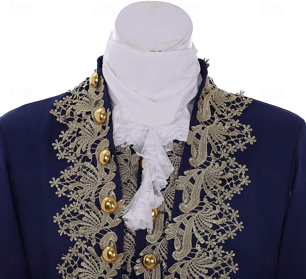 Rococò Barocco Vittoriano Abiti Costume di fantasia Principe Nobile Costume Per uomo Halloween Carnevale Performance LARP Fiera Rinascimentale Adulti Costume del 2026 a $105.99 –P5