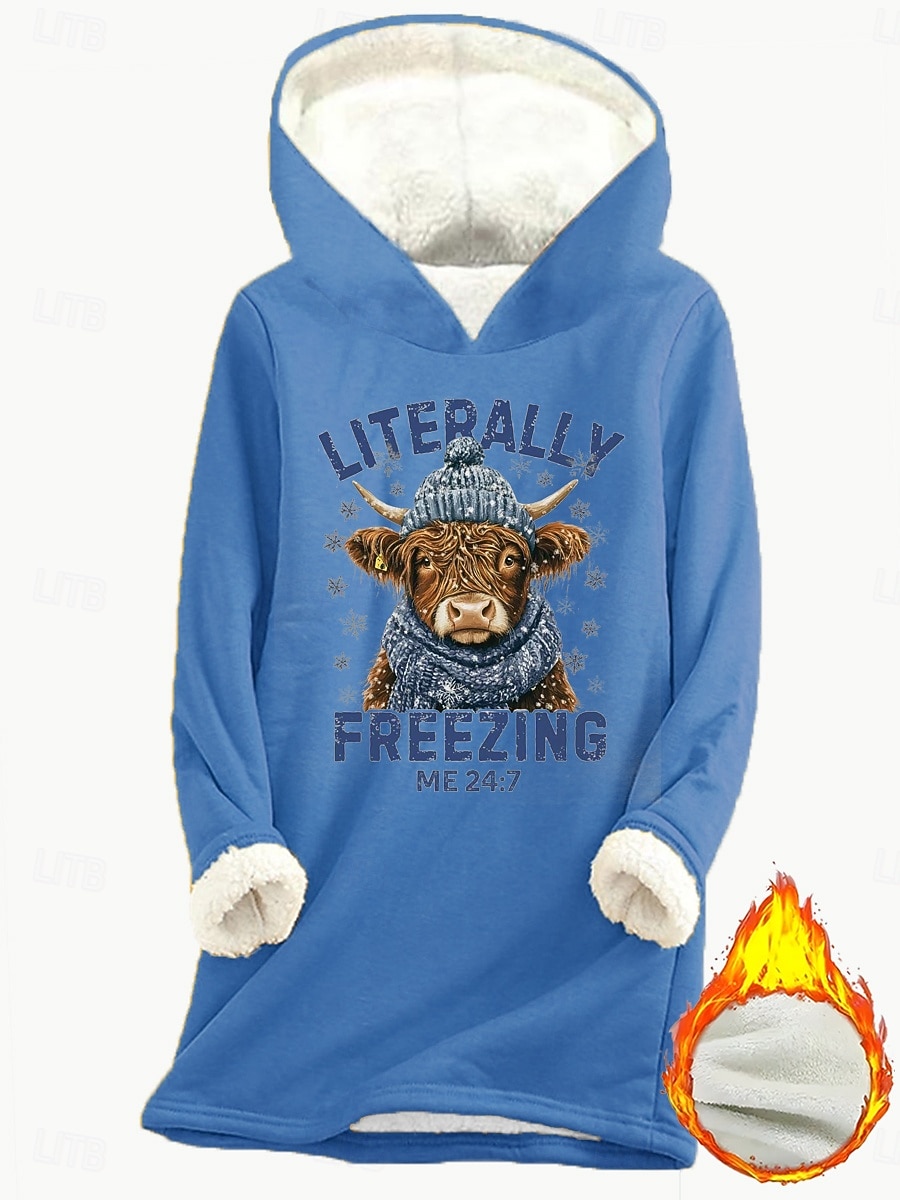 Női Pulóver Hoodie pulóver Grafika Szöveg Alkalmi Comfrt Hosszú ujj Kapucni Hosszú felsők Utca Hétköznapi Nyomtatott Arcpír rózsaszín Medence Szürke Ősz Tél 2025 - $28.99 –P3