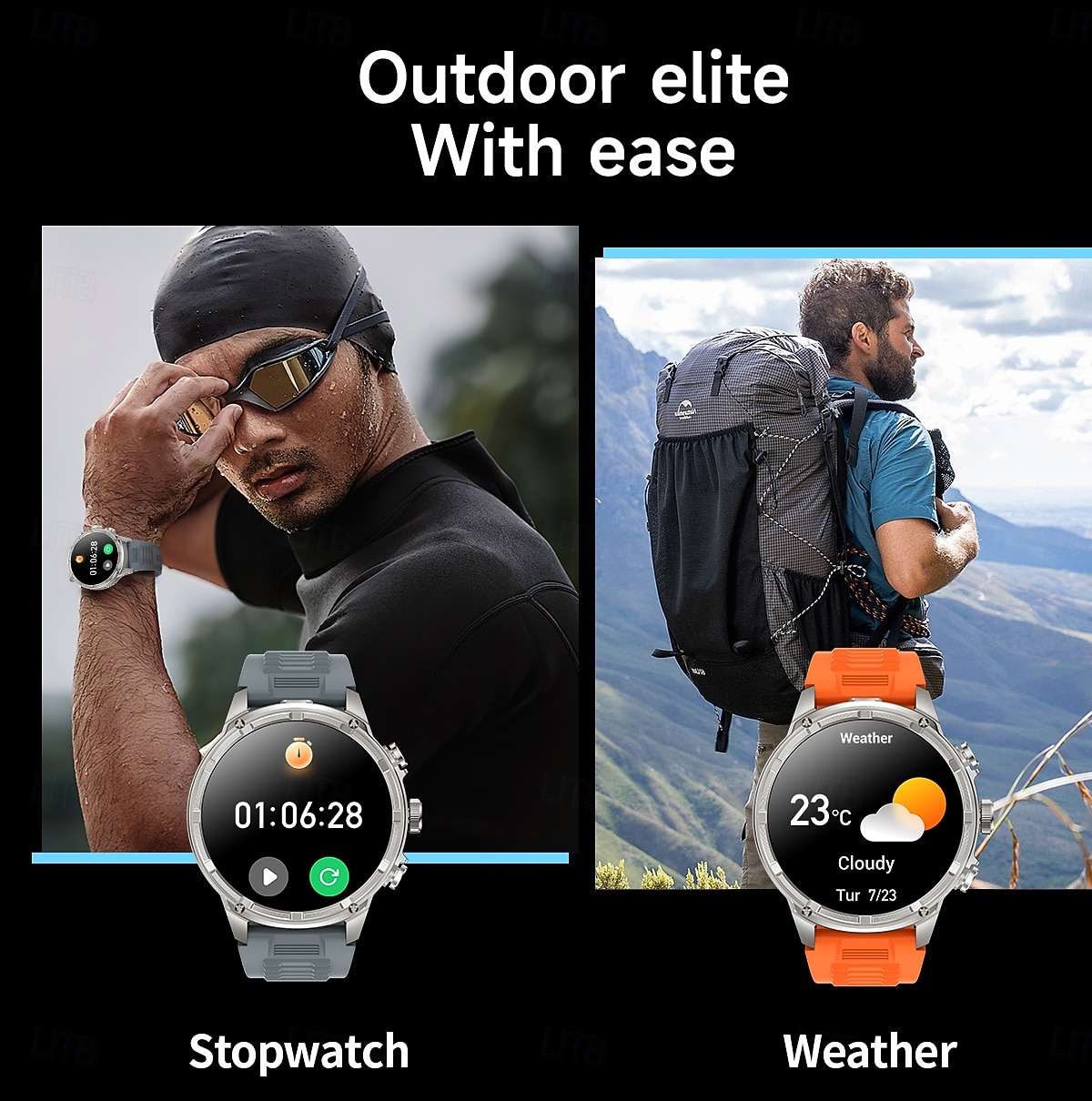 V99 Smart Watch 1.85 inch Smartwatch Fitness Running Watch Bluetooth Pedometer Call Reminder Fitness Tracker Compatible with Smartphone Unisex Long Standby Hands-Free Calls Waterproof IP 67 52mm 2026 - $66.99 –P14