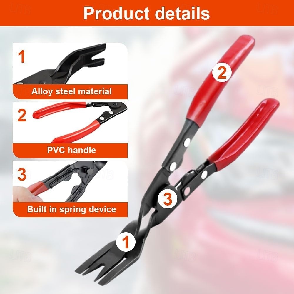 Panel Clip Pliers, Car Trim Rivet Removal Tool - Ergonomic Tools Multifunctional Puller for Maintenance Truck Auto Road Trip Automotive Repair Vehicle 2026 - $19.99 –P18