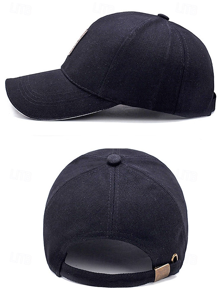 Boné de beisebol masculino de algodão em várias cores, chapéu casual ajustável com design de remendo, presente de Natal para atividades ao ar livre, esportes e festas de 2026 por $11.99 –P8