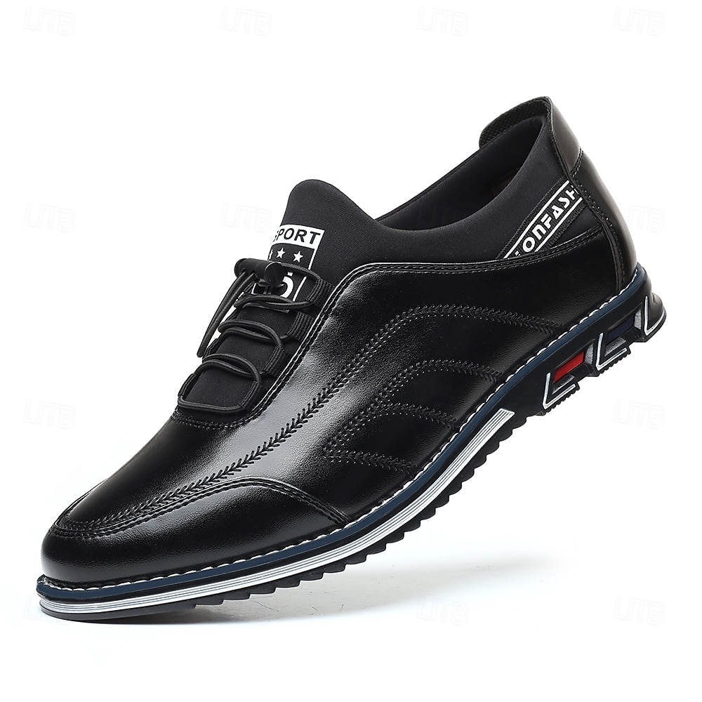 Baskets basses marron à lacets et semelle sport pour homme, style streetwear tendance pour le travail, les voyages et les sorties en week-end. de 2025 ? $46.99 –P1