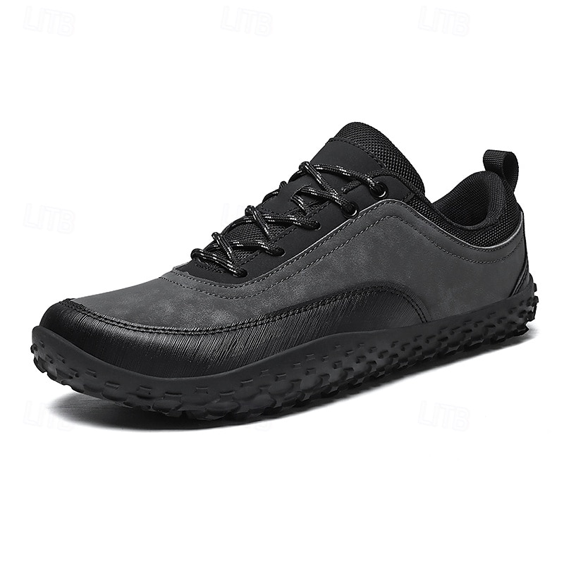 Groene herenwandelschoenen, veterschoenen voor buiten, stevige wandelschoenen met antislipzool voor reizen, kamperen en dagelijks gebruik. 2026 - $42.99 –P2