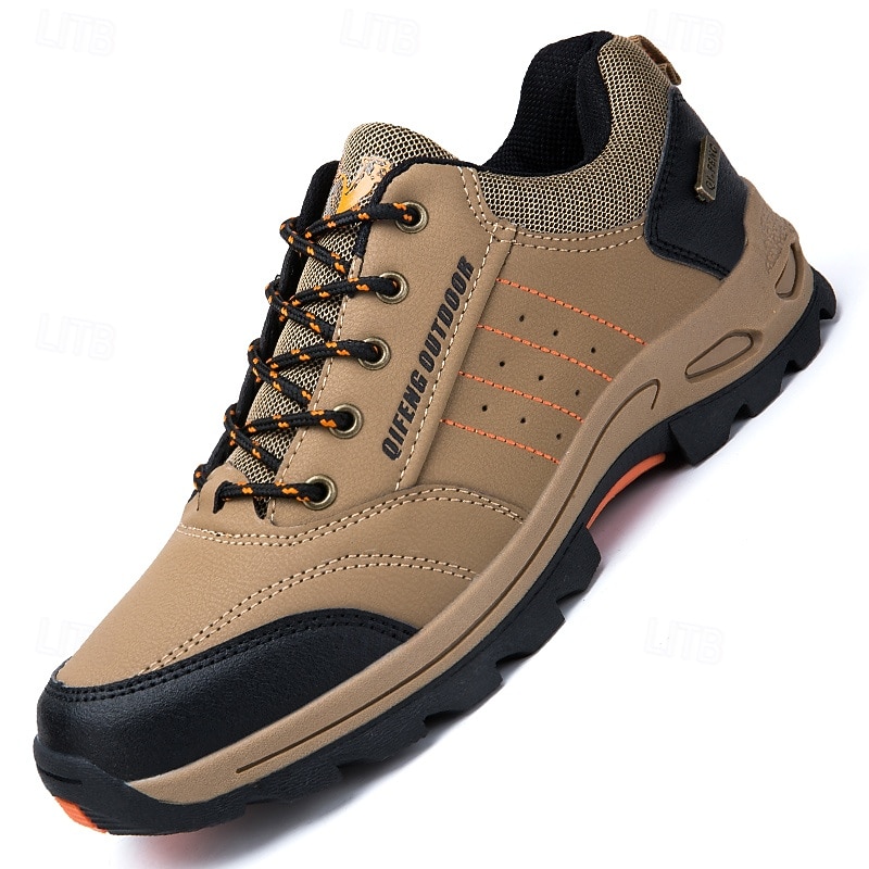 Men's Waterproof Non Slip Hiking Shoes, Durable Outdoor Trekking Sneakers with Shock Absorption Sole for Climbing, Camping and Trail Running 2026 - $54.99 –P3