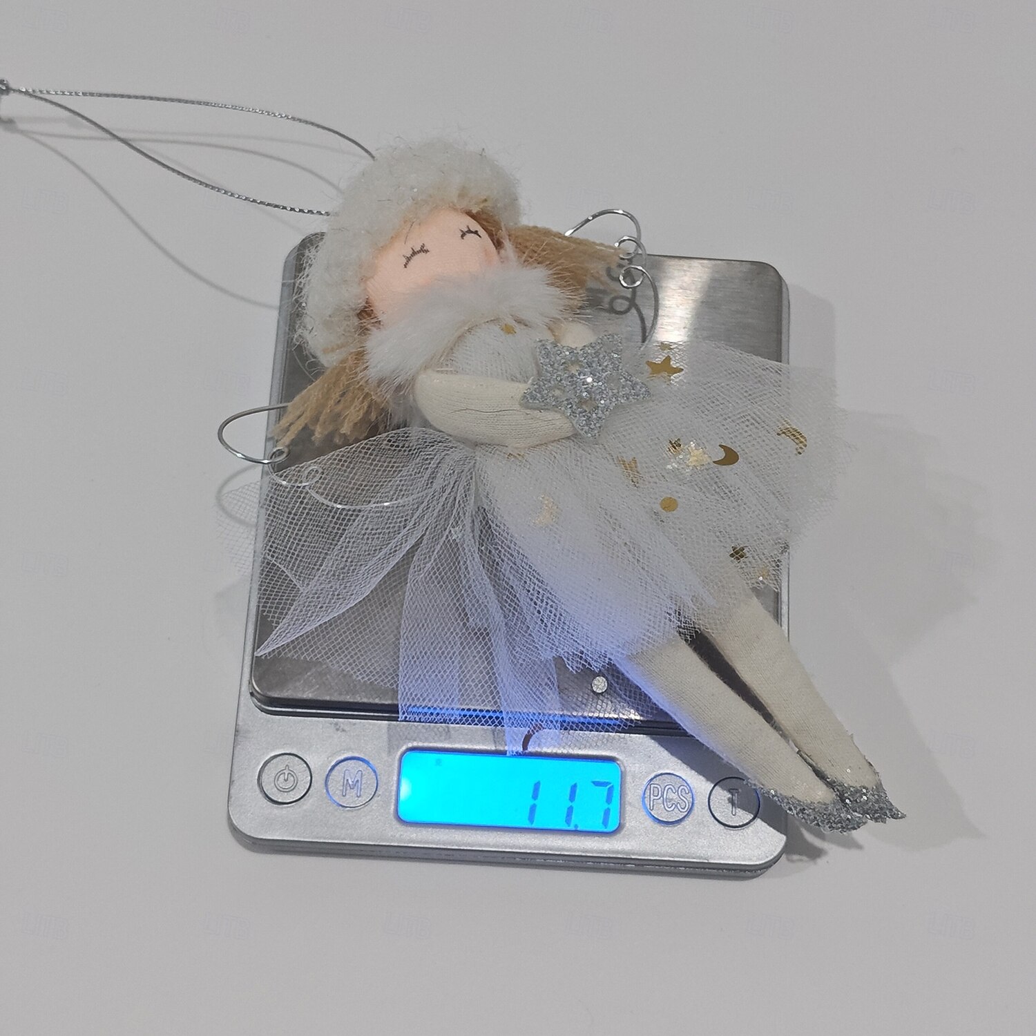 3 шт. рождественских ангелочков ручной работы, елочные украшения в виде розовых ангелочков, небольшие подвесные украшения для девочек, декор для праздничной вечеринки 2025 - $17.99 –P12