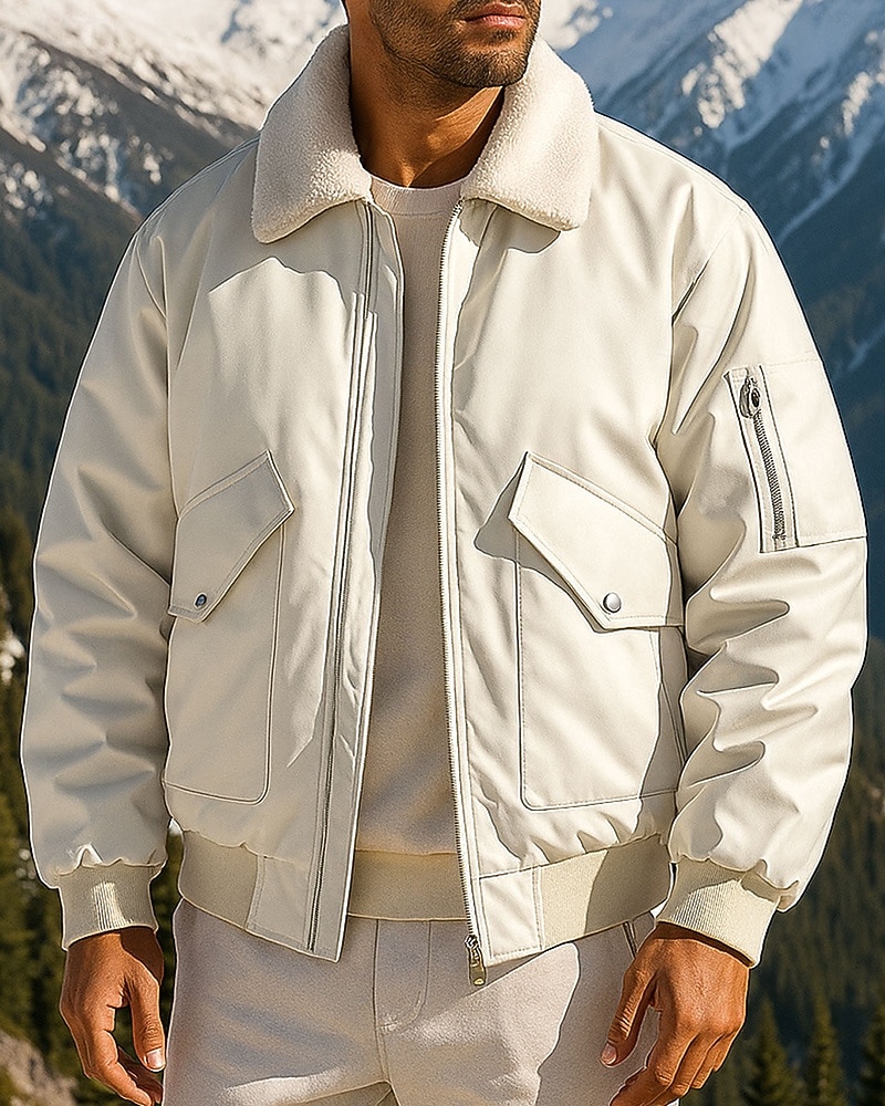 Hombre Chaqueta bómber Chaqueta para senderismo chaqueta impermeable Al aire libre Impermeable Resistente al Viento Trajes de senderismo Ropa de senderismo Invierno Otoño Camiseta Pesca Camping 2025 - $44.99 –P5