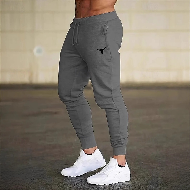 Homens Calças Esportivas Corredor Calças Com Cordão Bolsos Cintura elástica Vaca Conforto Esportes Diário Moda Casual Preto Vinho Micro-Elástica de 2026 por $17.99 –P5