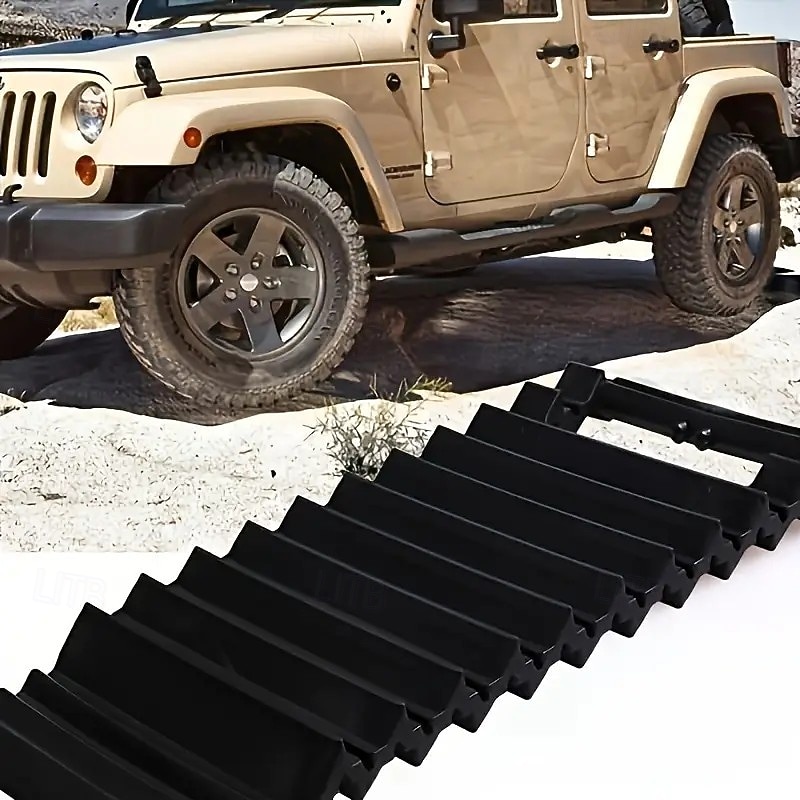 přenosná gumová podložka na sníh s pneumatikami – odolná, tepelná &odolné proti opotřebení, 325 mm x 13 mm, průmyslové příslušenství, bez montáže, zimní asistenční systém pro všechna vozidla, 2025 - $12.99 –P6