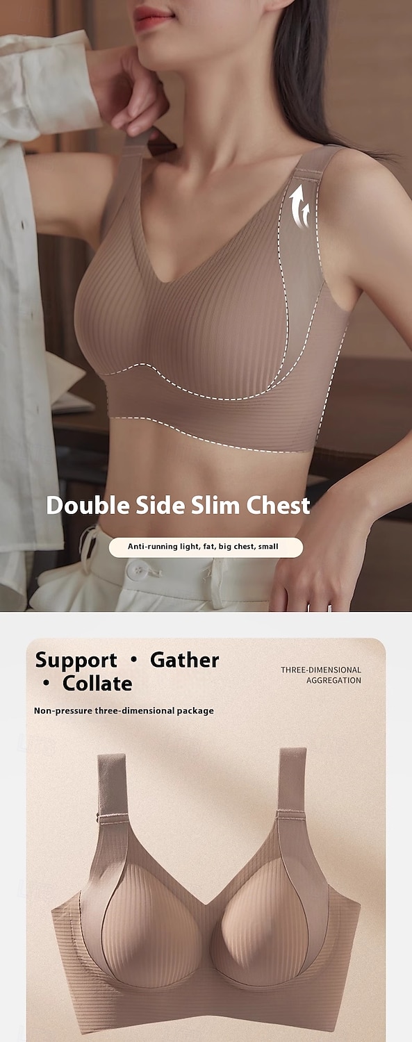 Damen Sexy Dessous BH RacerbackNightwearNylon POLY Schwarz Weiß Wein Khaki Beige Frühling & Sommer 2026 - $12.99 –P1