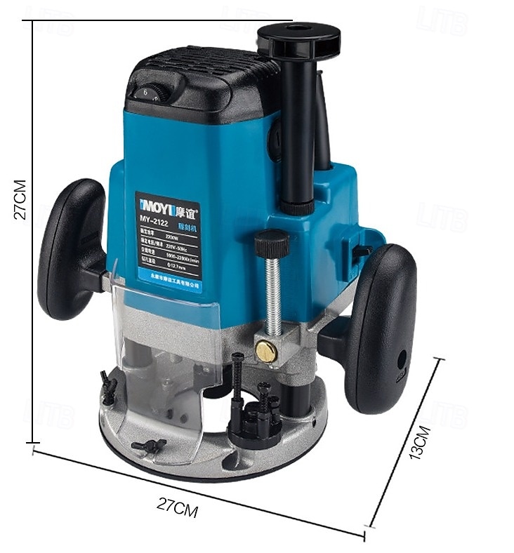 Fresadora de carpintería de gong grande invertida, máquinas herramienta de recorte 2025 - $170.99 –P1