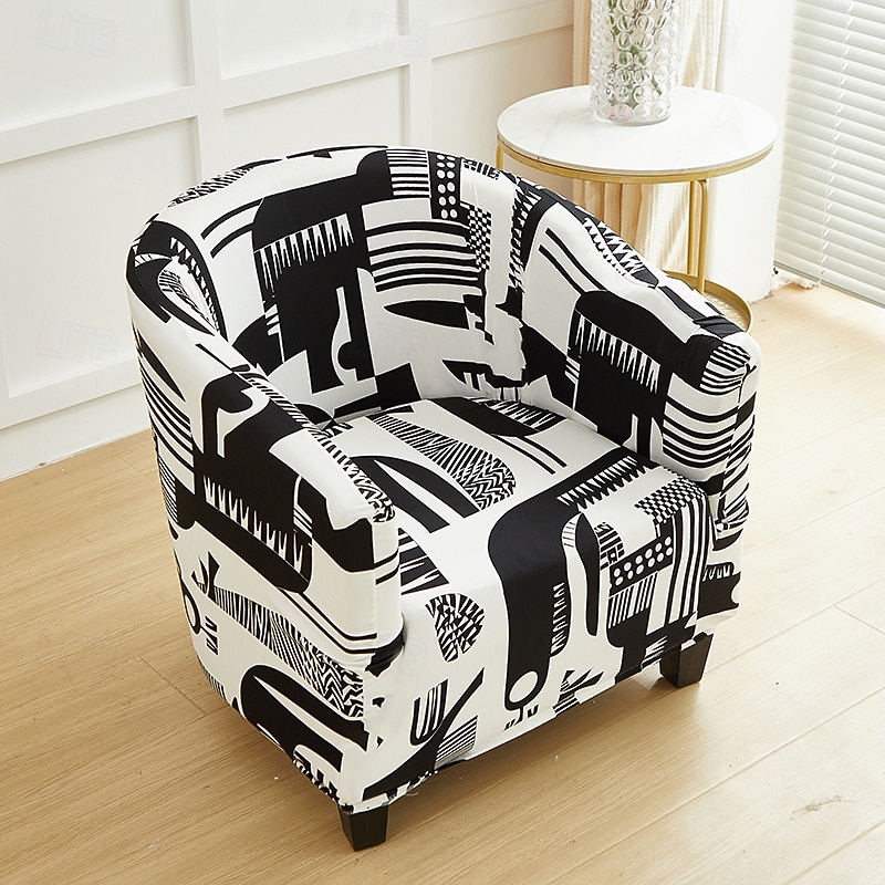 Polarfleece-Clubsesselbezug, haustierfreundlicher Stretch-Wannensesselbezug, Einzelsofa-Couchbezug für Haustiere, waschbarer Möbelschutz für das Wohnzimmer 2025 - $29.99 –P6