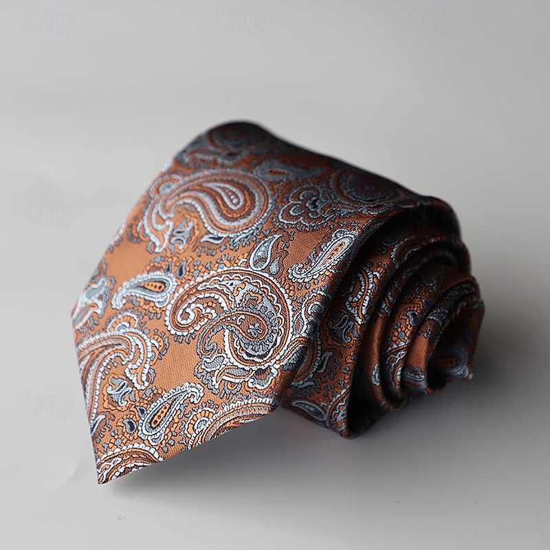 Homme Cravates Mode Classique Moderne Contemporain Paisley À Motifs Fête de mariage Tenue quotidienne de 2026 ? $6.99 –P10