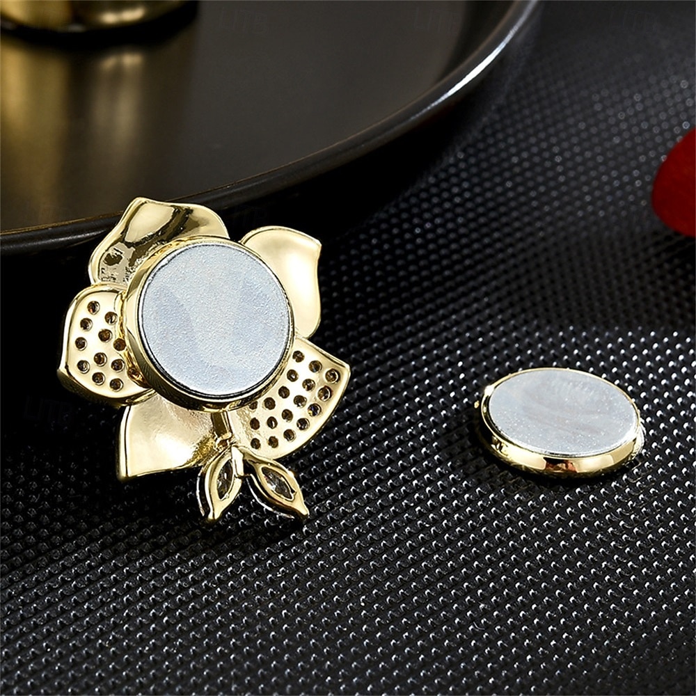 Broschen Klassisch Blume Mode Niedlich Brosche Schmuck Schwarz Weiß Für Hochzeit Party Geschenk Verlobung Abschlussball Festival 2026 - $27.99 –P8