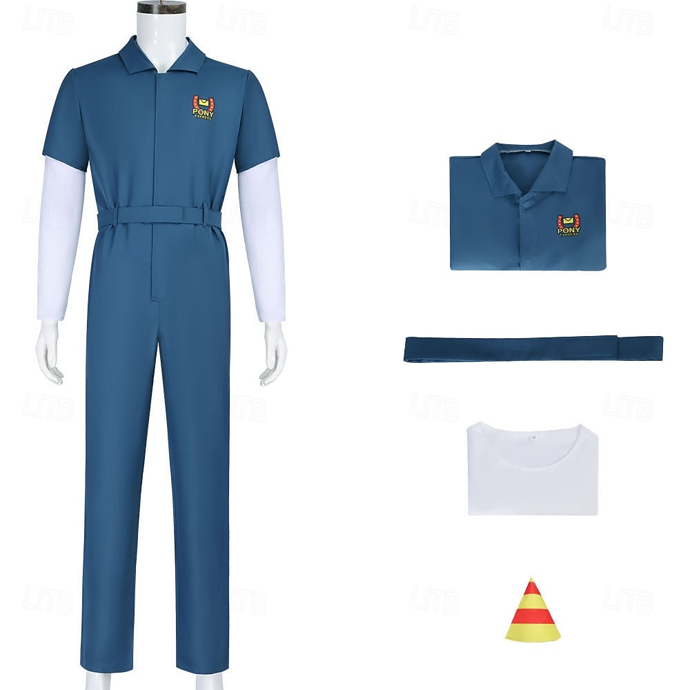 Fancy Costume Jumpsuit Zombie Mouthwashing Horror Scary Costume Adults' Men's Women's Halloween Carnival Party Performance Dress Up 2026 - $43.99 –P10