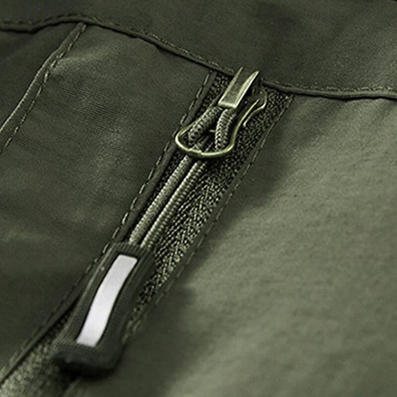 Ανδρικά Γιλέκο εξωτερικού χώρου Veste Γιλέκο ψαρέματος ΕΞΩΤΕΡΙΚΟΥ ΧΩΡΟΥ Καθημερινά Μοντέρνα Καθημερινό Άνοιξη Φθινόπωρο Τσέπη Κουμπιά Νάιλον Άνετο Σκέτο Φερμουάρ Όρθιος Γιακάς Κανονικό 2026 - $33.99 –P9