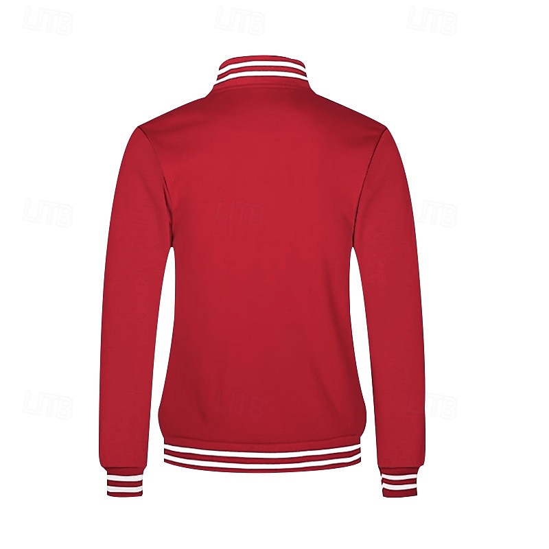 Hombre Sudadera Tracksuit Conjunto de atuendo Escote Chino Exterior Diario Deportes Correa Bolsillo Raya Negro Rojo Azul Marino Poliéster Ropa de Deporte Moda Ropa de calle Primavera 2026 - $57.99 –P6