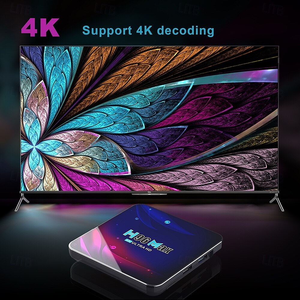 H96 Max V11 RK3318 4K Hd Youtube Google Play 2.4G 5G Wifi BT4.0 Receiver Media Player HDR USB 3.0 4GB 32GB 64GB Smart Android 11 TV Box 2025 - $41.99 –P2