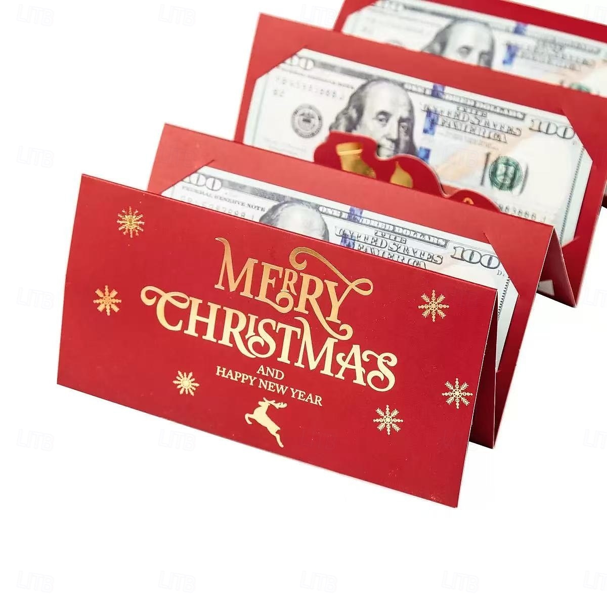 Christmas Money Gift Cards Envelope for Cash Gifts, Christmas Party Gifts Money Holder for Men Women Girl Boy 2025 - $21.99 –P3