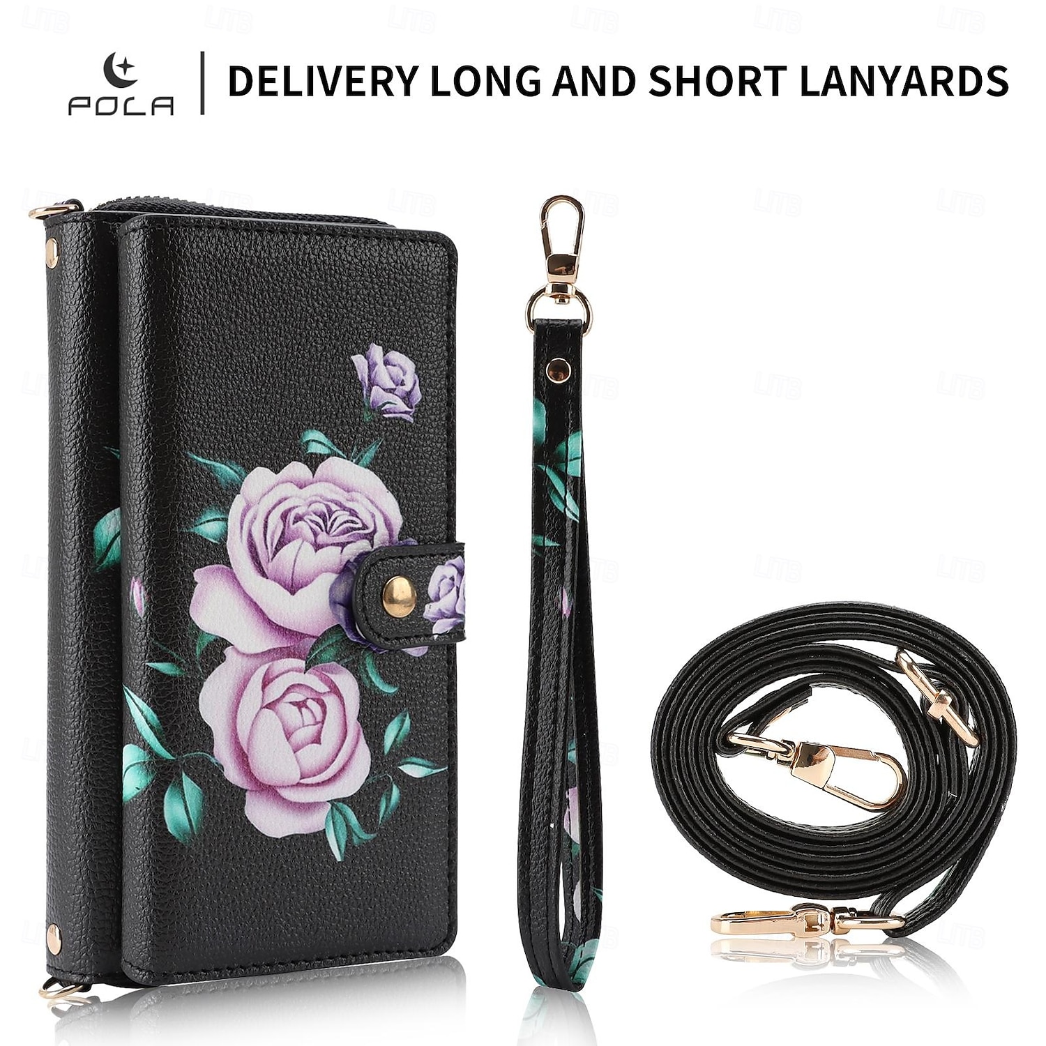 Phone Case For iPhone 17 Pro Max 17 Air 16 15 14 Pro Max Plus 13 Pro Max Wallet Case Detachable Full Body Protective with Lanyard Retro Genuine Leather 2025 - $34.99 –P10
