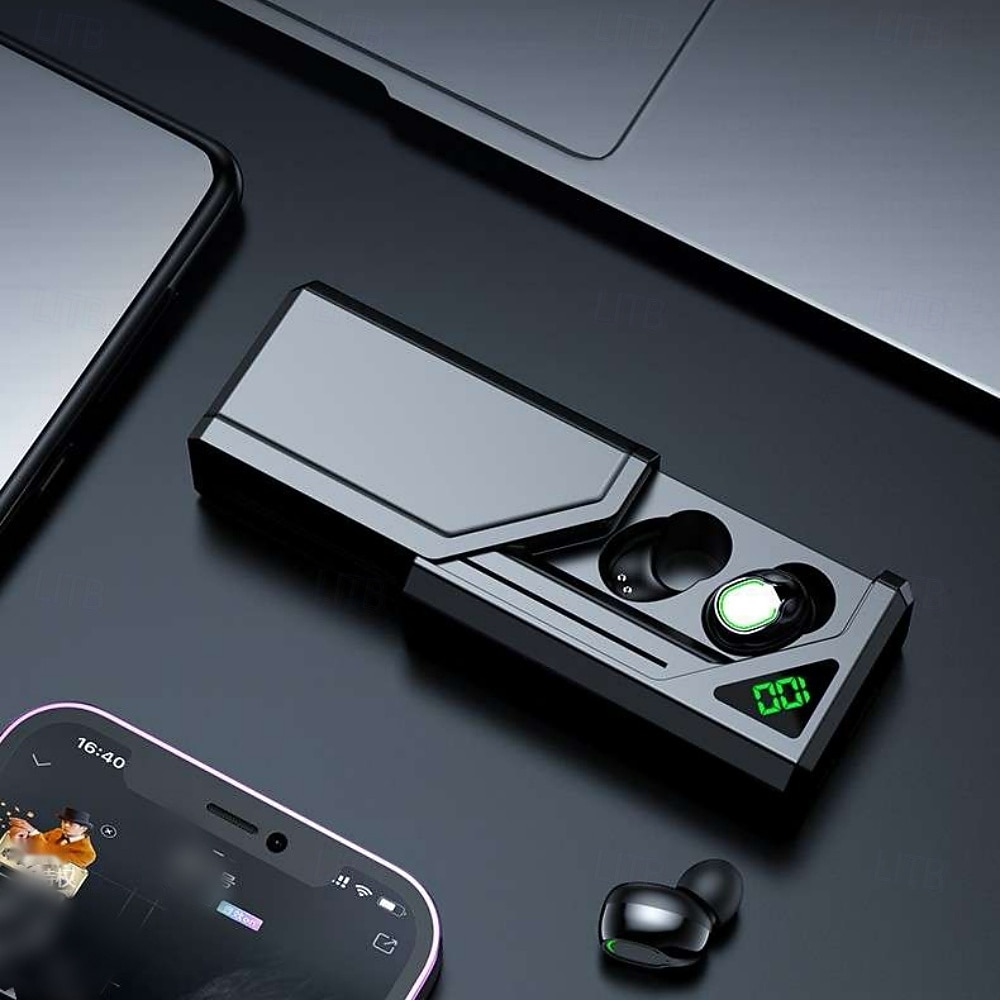 QB70 Prawdziwe bezprzewodowe słuchawki TWS Douszny Bluetooth 5.3 Sport Głęboki bas na Apple Samsung Huawei Xiaomi MI Trening w siłowni Trekking Bieganie Biznes biurowy 2025 - $16.99 –P7
