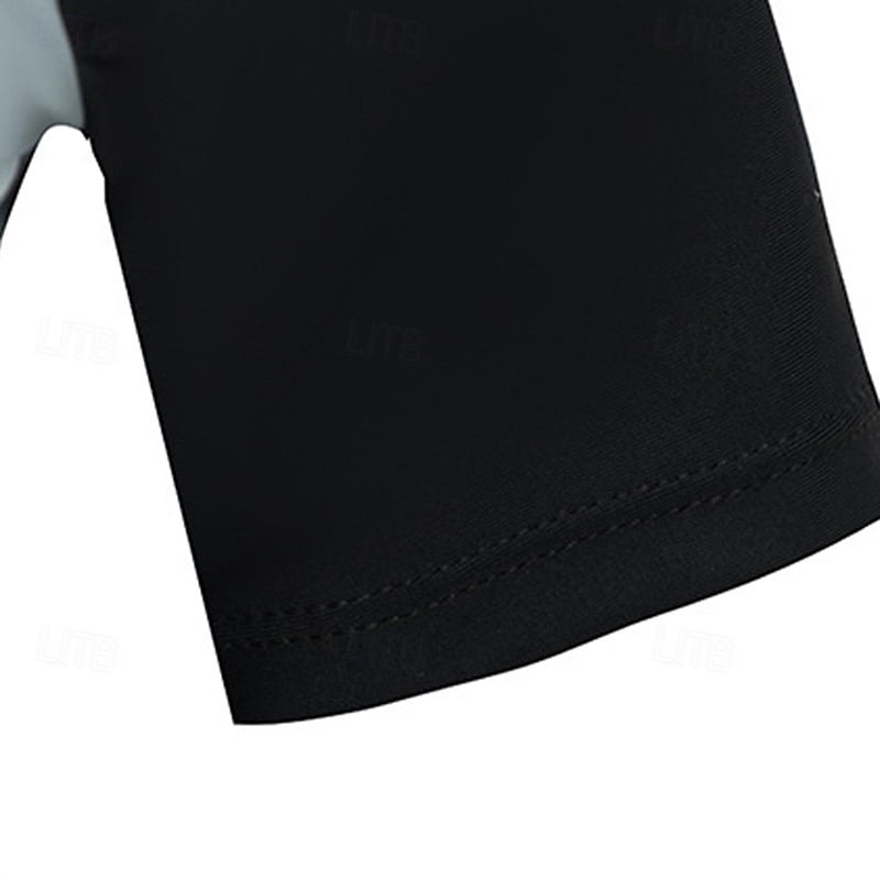 Dam Rash-guards Baddräktsset 2-delade baddräkter med shorts Lappverk Dragkedja fram UPF50+ Snabb tork Hög Elasisitet Kortärmad Badkläder Surfing Dykning Snorkelfenor Sommar 2026 - $40.99 –P19