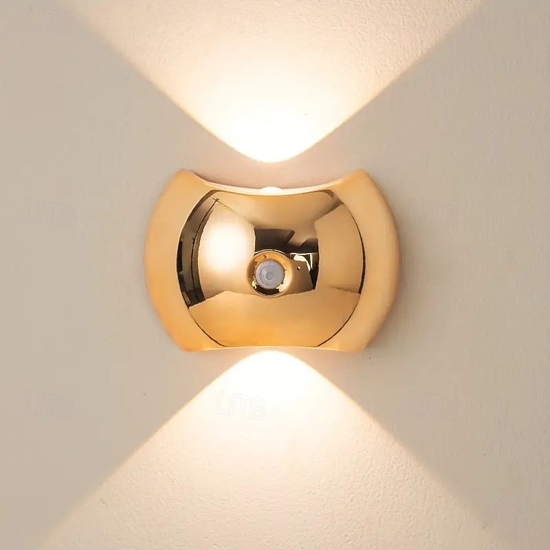 Luce notturna a LED intelligente con sensore di movimento PIR, lampada da parete portatile magnetica, 3 modalità di illuminazione, installazione wireless per terrazza, ingresso, camera da letto, del 2025 a $26.99 –P1
