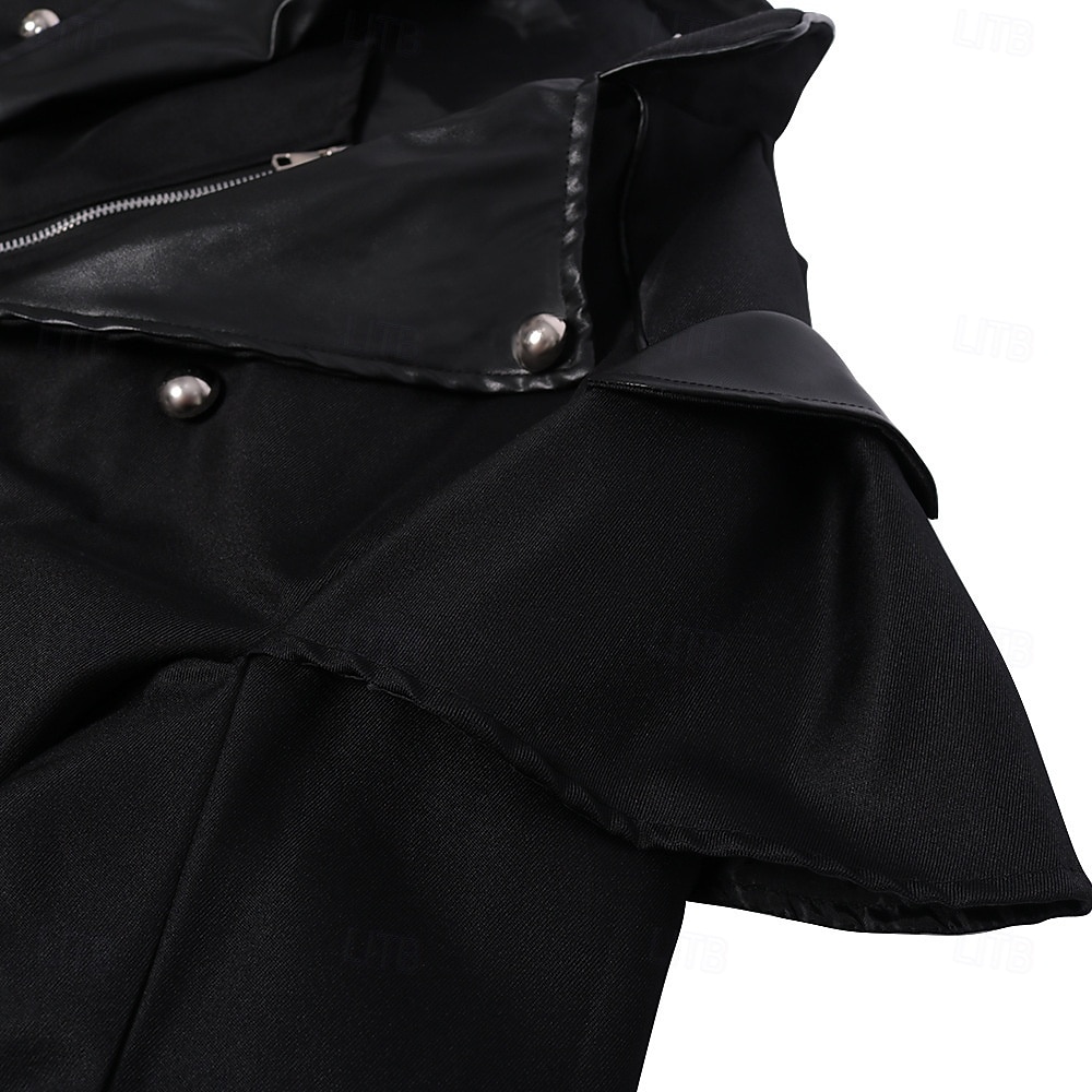 Retrò Vintage Punk & Gotico Steampunk Cappotto Trench Abbigliamento esterno Vampiro Nobile Costume Per uomo Halloween Carnevale Performance LARP Fiera Rinascimentale Adulti Cappotto del 2026 a $61.99 –P10