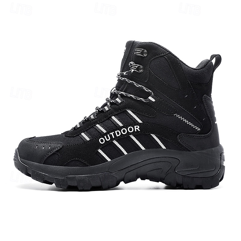 męskie buty trekkingowe z antypoślizgową podeszwą, wytrzymałe buty trekkingowe do biwakowania, wspinaczki i wędrówek po szlakach 2026 - $69.99 –P6