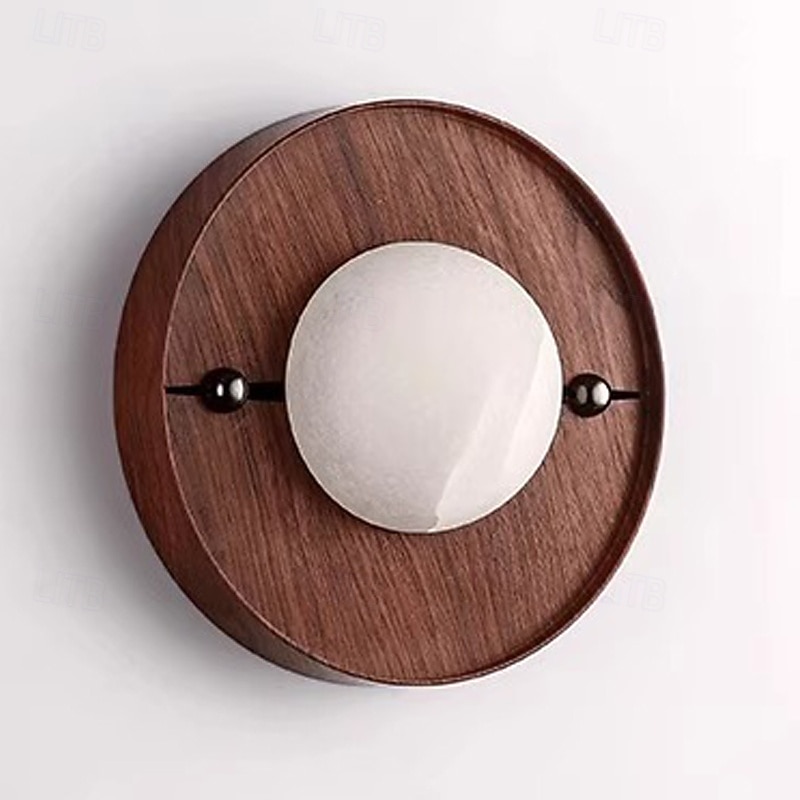 Indoor Wall Light LED Marble Wood Living Room Bedroom Metal Wall Lights Wall Light Fixtures for Bedroom Bathroom 2026 - $225.59 –P5