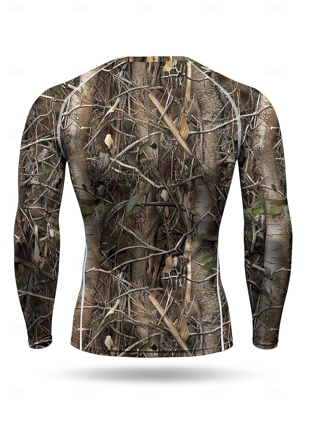 Муж. Футболка для бега Спортивная рубашка Фитнес-рубашка Рубашка тренировки Беговой верх Длинный рукав Футболка Футболка Лето Весна Осень Зима Растения UPF 50 Устойчивость к УФ УПФ 50+ Мягкий 2026 - $18.99 –P2